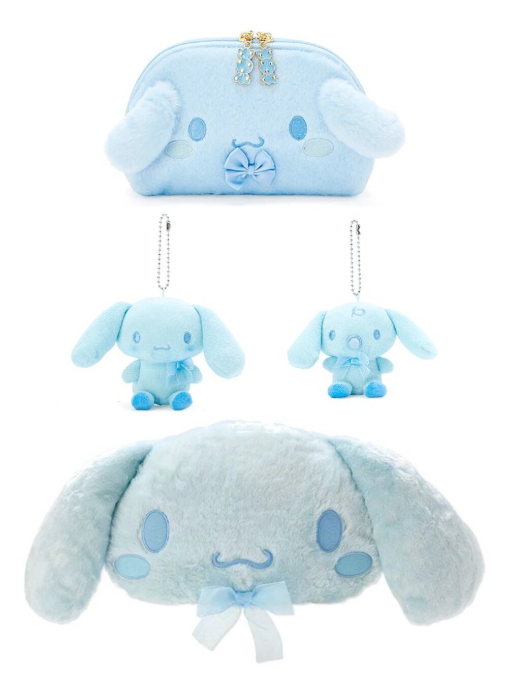 HTF Sanrio Cinnamoroll & Milk 20th Anniversary Sky Blue Candy Design lot Japan